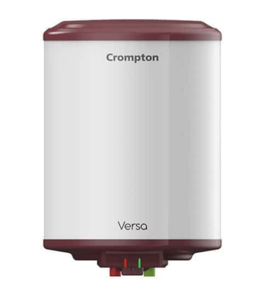 Crompton Versa Aswh-3510 10 L 5 Star Rates Storage Wall Water Heater(Geyser) With Free Installation (Superior Glasslined Technology, White, Maroon)
